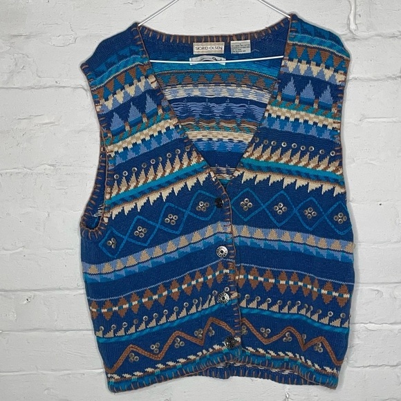 Sigrid Olsen Jackets & Blazers - Sigrid Olsen Vest L